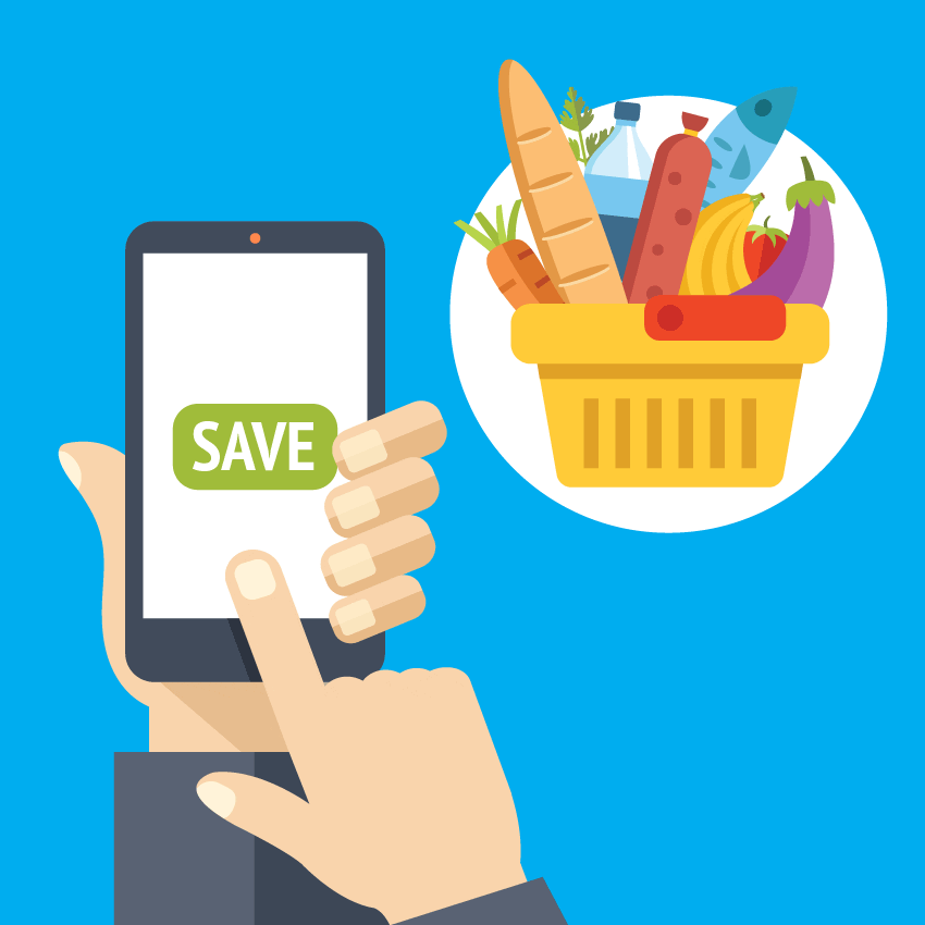 Savings on food purchases
