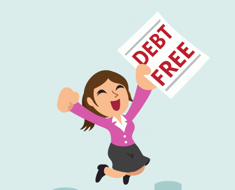 Women Debt Free Jumping