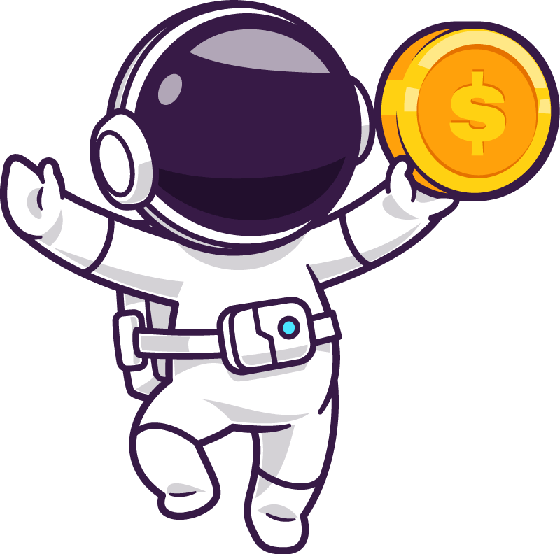 InCharge Astronaut With Money